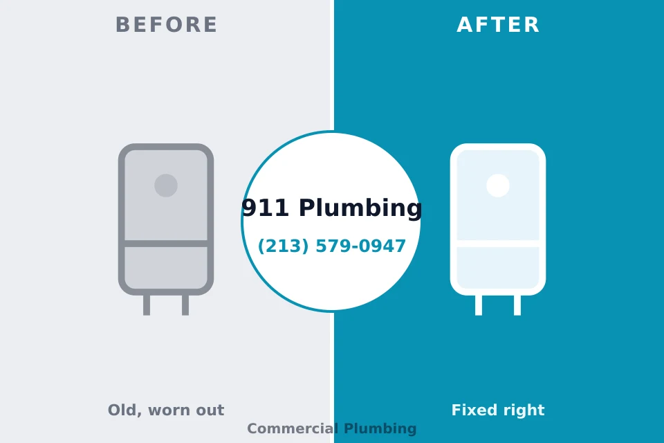 Before and after: plumbing company Garden City, SC